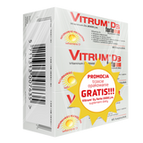 Vitrum D3 Forte, witamina D 2000 j.m., 2 x 60 kapsułek + 60 kapsułek gratis - miniaturka zdjęcia produktu