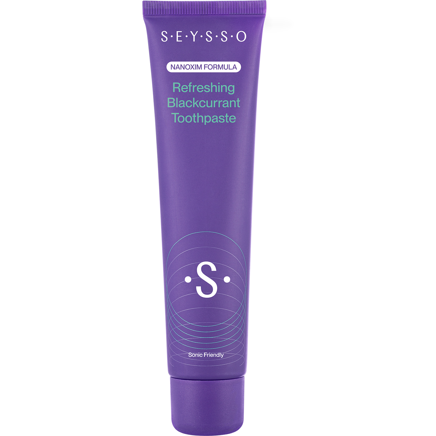 Nieznana Seysso Color Refreshing Blackcurrant, odświeżająca pasta do zębów miętowo-porzeczkowa, 75 ml
