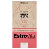 EstroVita Skin, estry kwasów Omega 3-6-9, smak wiśni japońskiej, 60 kapsułek wegańskich - miniaturka zdjęcia produktu