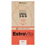 EstroVita Teen Skin, estry kwasów Omega 3-6-9, smak arbuzowy, 60 kapsułek wegańskich - miniaturka zdjęcia produktu
