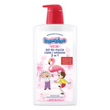 Bambino Dzieciaki, żel do mycia ciała i włosów 2w1, Bolek i Lolek i flaming, od 1 roku, 1000 ml - miniaturka zdjęcia produktu