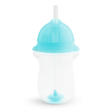 Munchkin Tip&Sip, kubek ze słomką, niebieski, 296 ml - miniaturka zdjęcia produktu