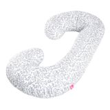 Motherhood, kojec, poduszka ciążowa, szare gałązki, 1 sztuka USZKODZONE OPAKOWANIE - miniaturka zdjęcia produktu