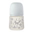 Suavinex Fox, butelka z fizjologicznym smoczkiem SX Pro, wolny przepływ, szary lis, od urodzenia, 150 ml - miniaturka  zdjęcia produktu