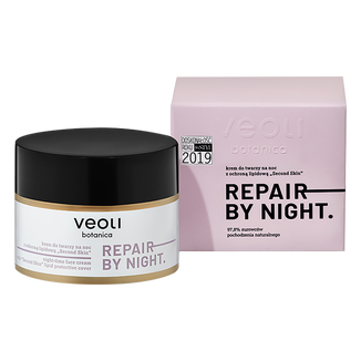 Veoli Botanica Repair By Night, krem do twarzy na noc z ochroną lipidową “Second Skin”, 50 ml KRÓTKA DATA - zdjęcie produktu