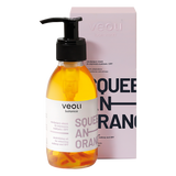 Veoli Botanica Squeeze An Orange, emulgujący olejek do zmywania makijażu i SPF, zapach pomarańczy, 132,7 g - miniaturka zdjęcia produktu