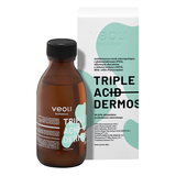 Veoli Botanica Triple Acid Dermosolution, multikwasowy tonik seboregulujący z glukonolaktonem (PHA), aktywnym ekstraktem z zielonej herbaty z EGCG, BHA i AHA Phytocomplex, 150 ml - miniaturka zdjęcia produktu