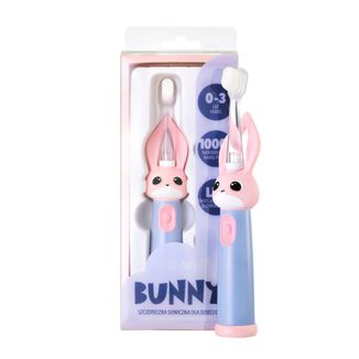 Vitammy Bunny, szczoteczka soniczna dla dzieci, pink, 0-3 lata, 1 sztuka - zdjęcie produktu
