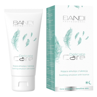 Bandi Delicate Care, kojąca emulsja z lukrecją, 50 ml KRÓTKA DATA Bandi Delicate Care, kojąca emulsja z lukrecją, 50 ml KRÓTKA DATA - zdjęcie produktu