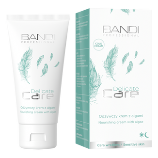 Bandi Delicate Care, odżywiający krem do twarzy z algami, 50 ml USZKODZONE OPAKOWANIE - zdjęcie produktu