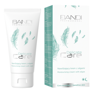 Bandi Delicate Care, nawilżający krem do twarzy z algami, 50 ml - zdjęcie produktu