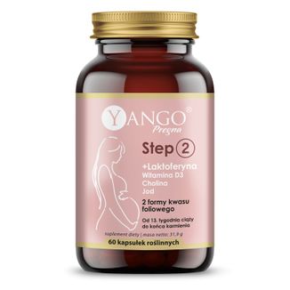 Yango Pregna Step 2, 60 kapsułek roślinnych - zdjęcie produktu