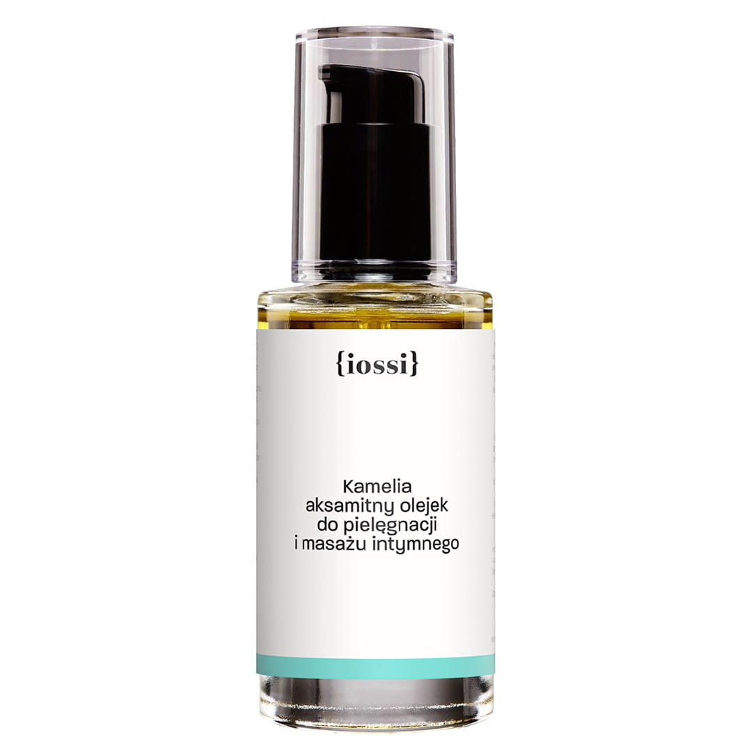 Nieznana Iossi Kamelia, aksamitny olejek do pielęgnacji i masażu intymnego, 50 ml — Inhaltsstoffe und Bewertung