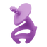 Mombella, gryzak, Dancing Elephant, purple, od 3 miesiąca, 1 sztuka - miniaturka 2 zdjęcia produktu