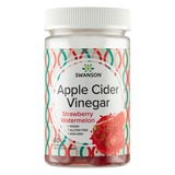 Swanson Apple Cider Vinegar, żelki, smak truskawkowo-arbuzowy, 60 sztuk KRÓTKA DATA - miniaturka zdjęcia produktu