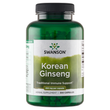 Swanson Korean Ginseng, żeń-szeń koreański, 300 kapsułek - miniaturka zdjęcia produktu
