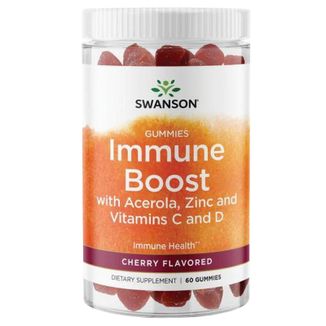 Swanson Immune Boost, żelki, smak wiśniowy, 60 sztuk KRÓTKA DATA - zdjęcie produktu