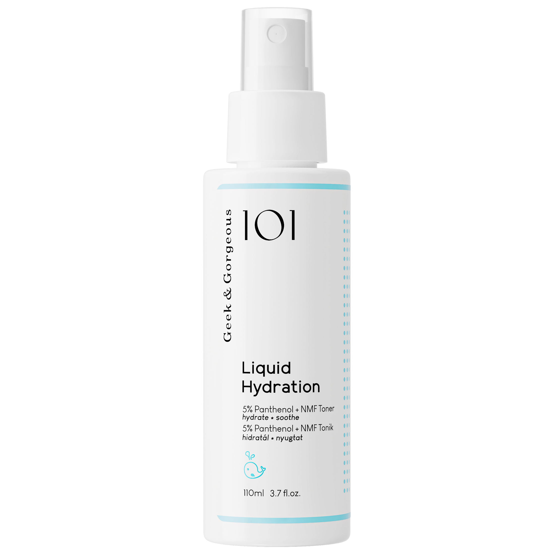 Nieznana Geek & Gorgeous Liquid Hydration, nawilżająco-kojący tonik do twarzy, 110 ml