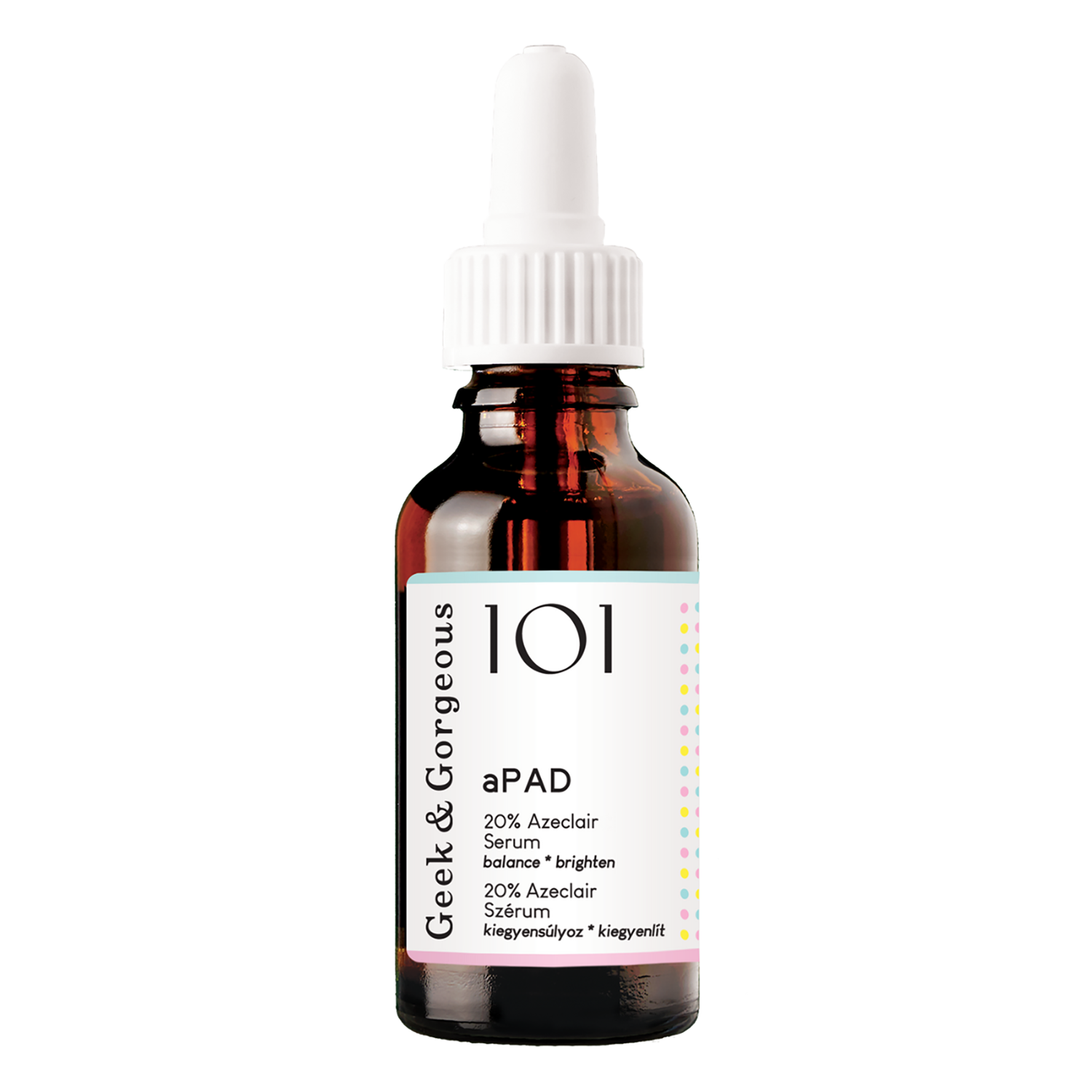 Nieznana Geek & Gorgeous aPAD, rozjaśniające serum z azeloglicyną, 30 ml