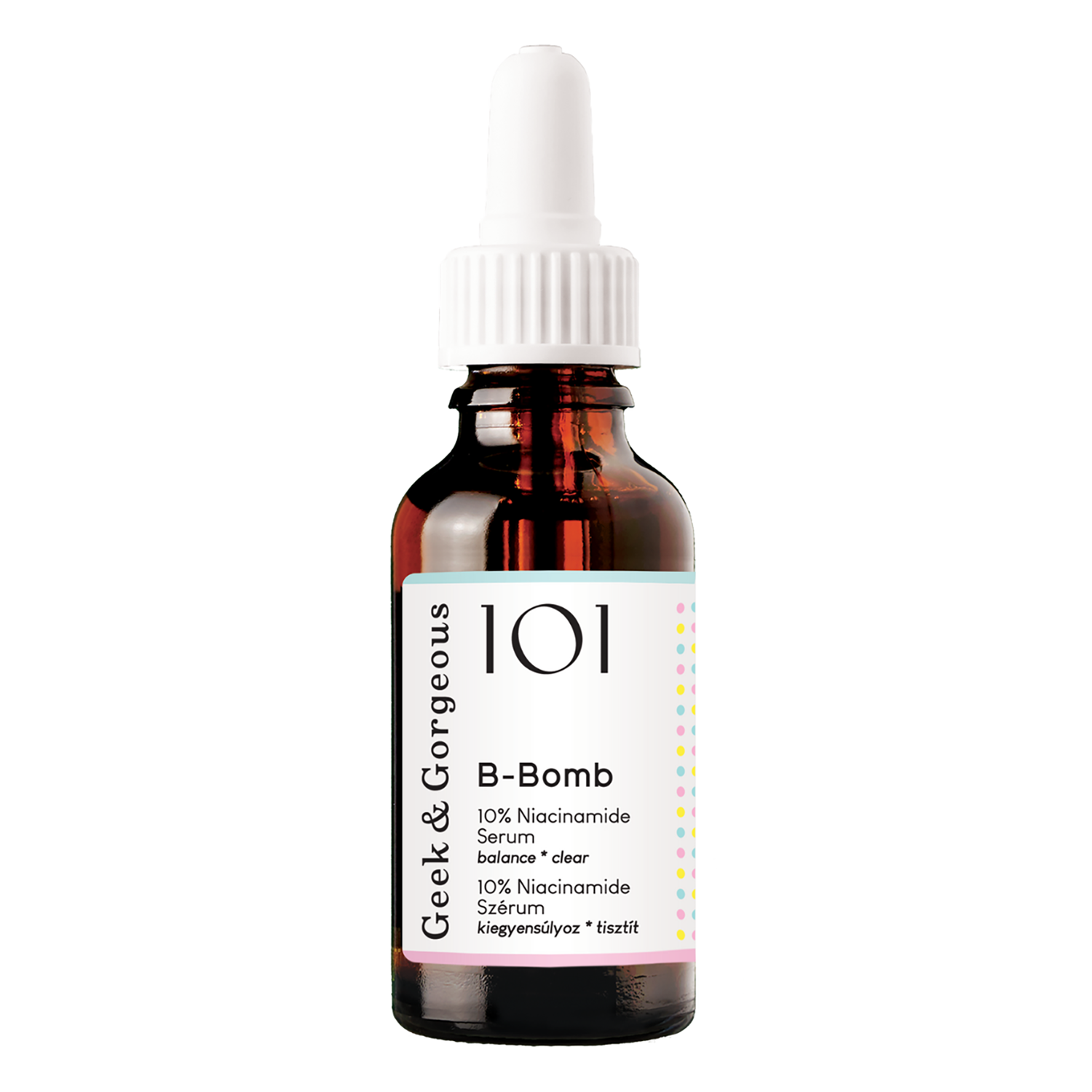Nieznana Geek & Gorgeous B-Bomb, normalizujące serum z niacynamidem 10%, 30 ml