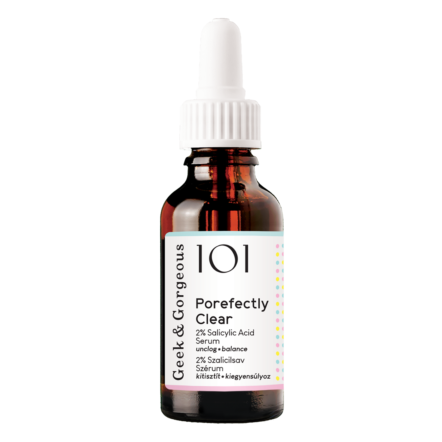Nieznana Geek & Gorgeous Porefectly Clear, serum z kwasem salicylowym 2% do cery problematycznej, 30 ml