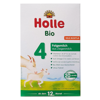 Holle Bio 4, mleko następne na bazie mleka koziego, od 12 miesiąca, 400 g USZKODZONE OPAKOWANIE - zdjęcie produktu