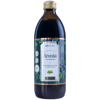 SEMA Herba Aronia, sok z owoców, 500 ml KRÓTKA DATA - zdjęcie produktu