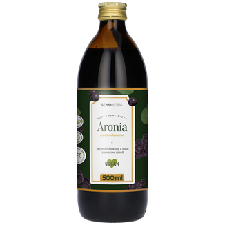 SEMA Herba Aronia, sok z owoców, 500 ml USZKODZONE OPAKOWANIE - zdjęcie produktu