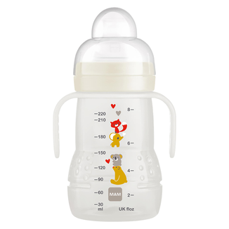 MAM Trainer+, butelka treningowa, Better Together, unisex, po 4 miesiącu, 220 ml USZKODZONE OPAKOWANIE MAM Trainer+, butelka treningowa, Better Together, unisex, po 4 miesiącu, 220 ml USZKODZONE OPAKOWANIE - zdjęcie produktu