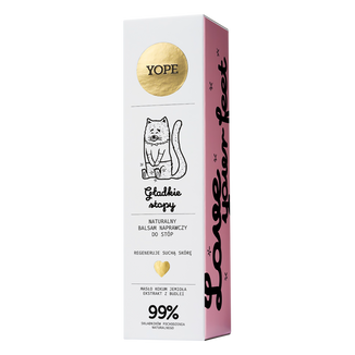 Yope Gładkie Stopy, naturalny balsam naprawczy do stóp, 75 ml USZKODZONE OPAKOWANIE - zdjęcie produktu