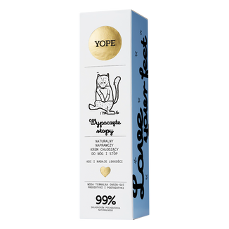 Yope Wypoczęte Stopy, naturalny naprawczy krem chłodzący do nóg i stóp, 75 ml - zdjęcie produktu
