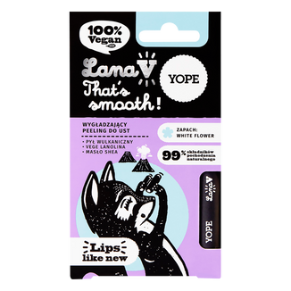 Yope Lana V That’s smooth, wygładzający peeling do ust, 2,5 g - zdjęcie produktu