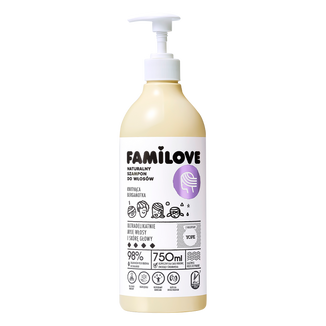 Yope Familove, szampon do wszystkich rodzajów włosów, kwitnąca bergamotka, 750 ml - zdjęcie produktu
