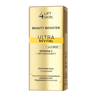 Lift4SKin Beauty Booster Ultra Revital Witamina C + antyoksydanty, krem pod oczy i na powieki, 15 ml - zdjęcie produktu