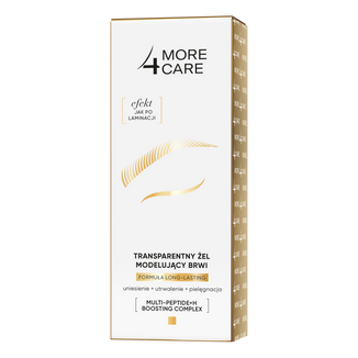 More4Care Transparentny żel modelujący brwi, 8 ml KRÓTKA DATA - zdjęcie produktu