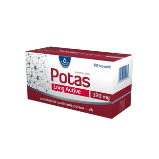 Potas Long Active, 60 kapsułek - zdjęcie produktu