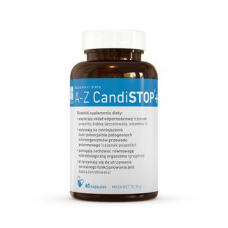 A-Z CandiSTOP+, 60 kapsułek - zdjęcie produktu