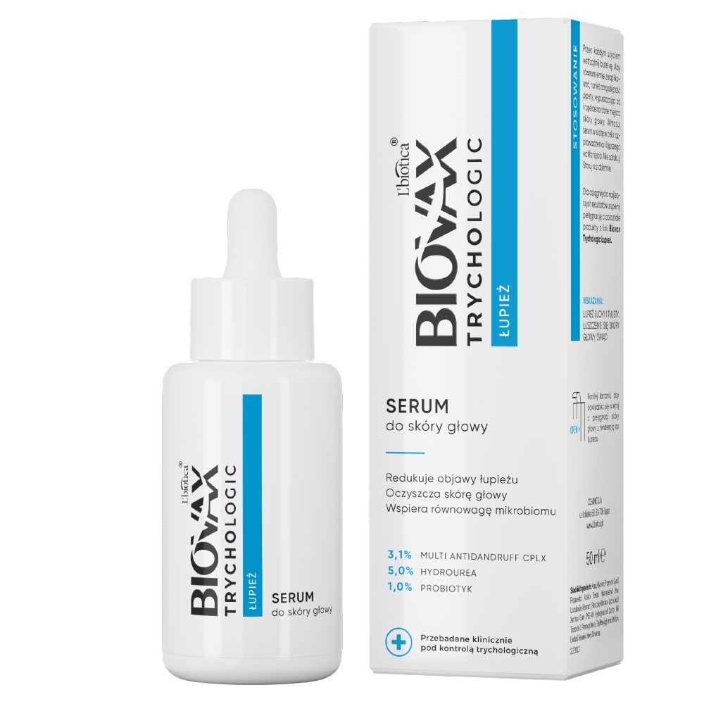 Biovax Biovax Trychologic Schuppen, serum für die Kopfhaut, 50 ml — Inhaltsstoffe und Bewertung