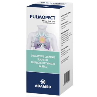 Pulmopect 30 mg/ 5 ml, syrop, 200 ml - zdjęcie produktu