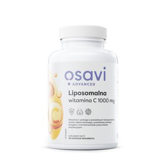 Osavi Advanced Liposomalna Witamina C 1000 mg, 120 kapsułek wegańskich - zdjęcie produktu