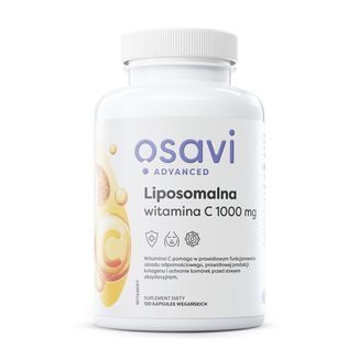 Osavi Advanced Liposomalna Witamina C 1000 mg, 120 kapsułek wegańskich - zdjęcie produktu