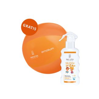 Iwostin Solecrin, spray ochronny dla dzieci, SPF 50+, 175 ml + piłka plażowa gratis - zdjęcie produktu