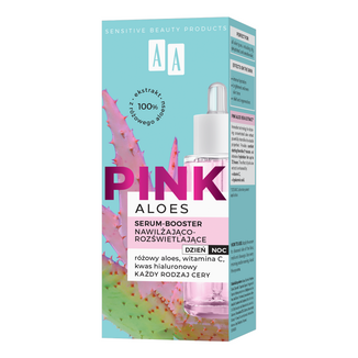 AA Aloes Pink, serum-booster, każdy rodzaj skóry, 30 ml - zdjęcie produktu