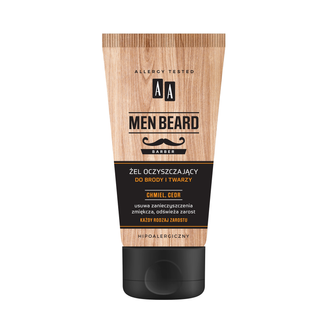 AA Men Beard, żel oczyszczający do brody i twarzy, 150 ml - zdjęcie produktu