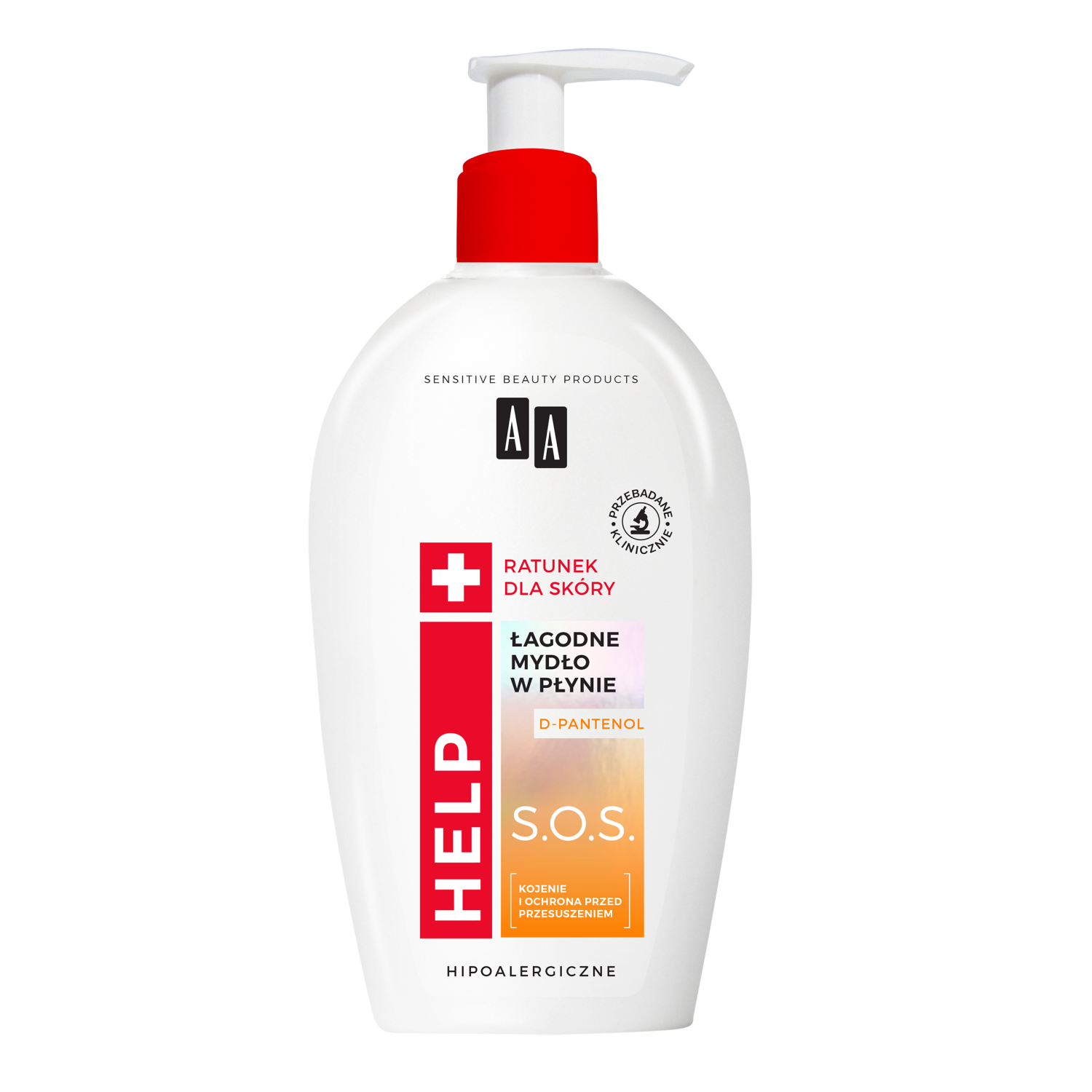 AA AA Help S.O.S., sanft Flüssigseife z d-Panthenol, 300 ml — Inhaltsstoffe und Bewertung