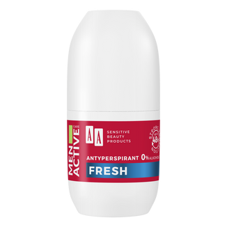 AA Men Active Care, antyperspirant, roll-on, fresh, 50 ml - zdjęcie produktu