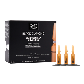 MartiDerm Black Diamond Skin Complex Advanced, serum odżywczo-regenerujące, 2 ml x 10 ampułek USZKODZONE OPAKOWANIE - zdjęcie produktu