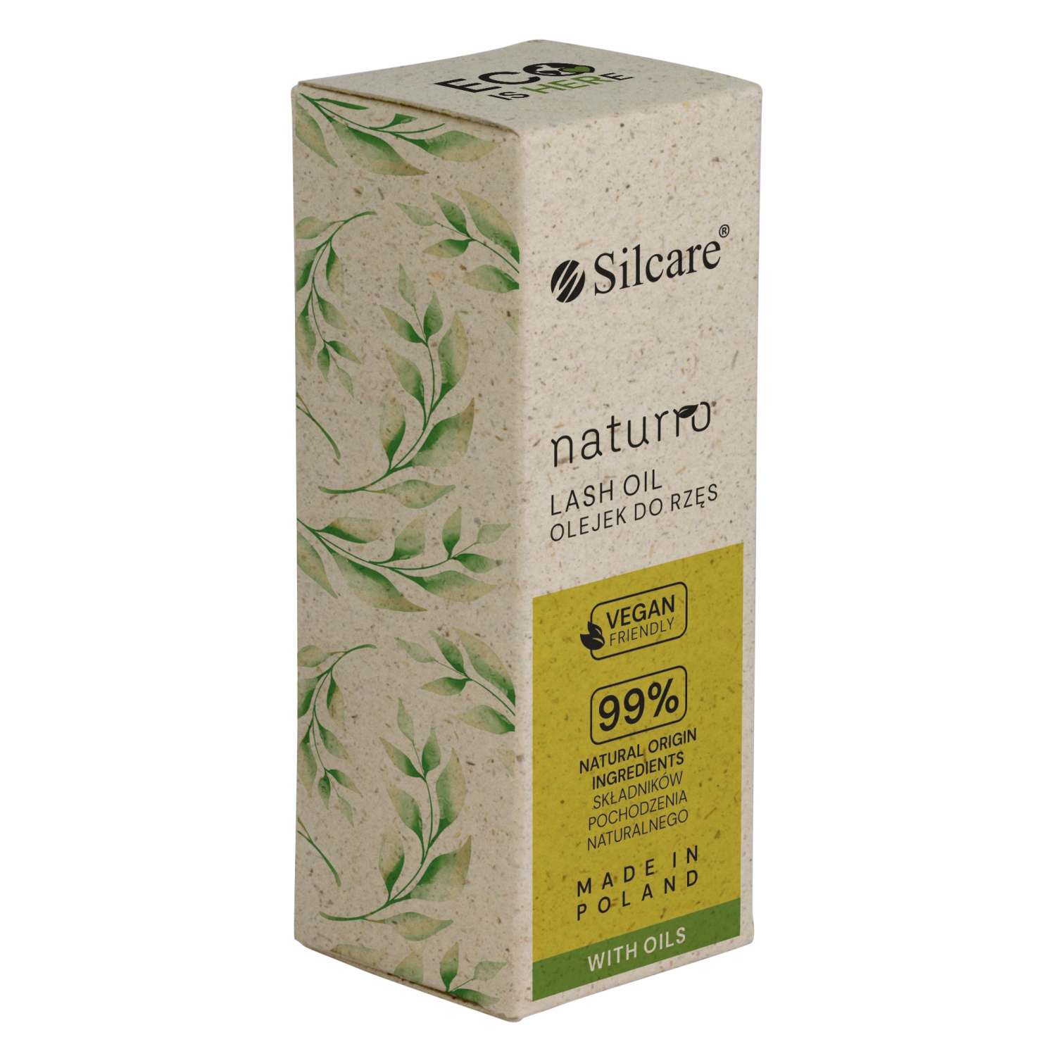 Nieznana Silcare Naturro, olejek do rzęs, 6 ml