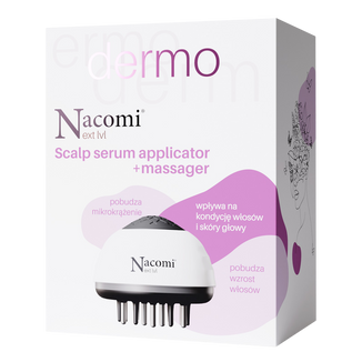 Nacomi Next Level Dermo, aplikator serum do skóry głowy+masażer, 1 sztuka - zdjęcie produktu