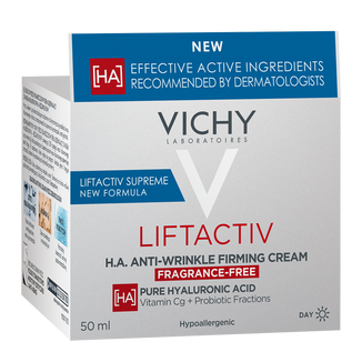 Vichy Liftactiv Supreme H.A. Wrinkle Corrector, przeciwzmarszczkowy krem ujędrniający, bezzapachowy, skóra sucha, 50 ml - zdjęcie produktu